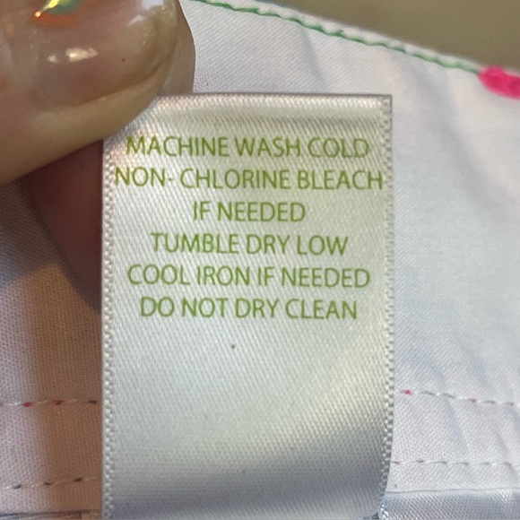 Lilly Pulitzer "Palm Reader" The Callahan Shorts Sz 10 - Picture 14 of 16